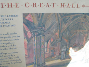 conisbrough-castle - The Great Hall
