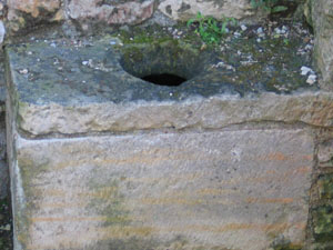 conisbrough-castle Prisoners' toilet