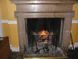 fireplace