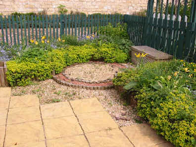 Maureen Sawyer, Northern Finalist, designed this garden