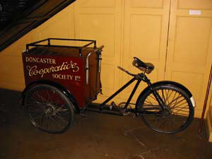 Co-operative ice cream  bicycle 