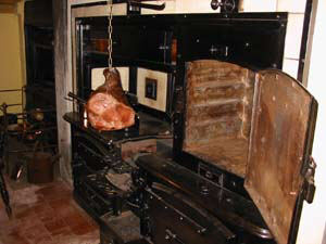 view of cusworth hall kitchen range