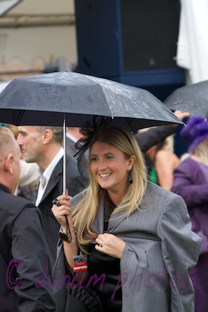 a little rain doesn't get us down in Donny races