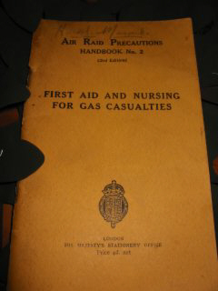 First Aid ad nursing for gas casualties